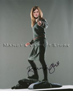 Bonnie Wright Autograph Print Ginny Weasley Harry Potter