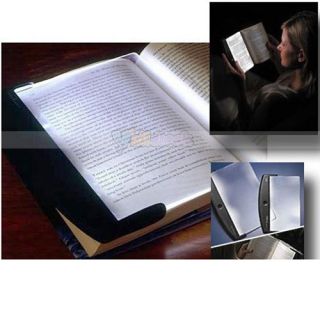 new panel led book light wedge travel reading lamp
