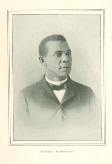 1897 Booker T Washington Tuskegee Institute Negros