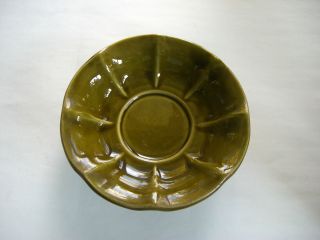 Vintage McCoy Green Pottery Bowl