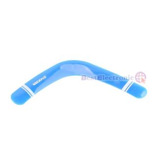 new classic kids plastic boomerang stick toy blue