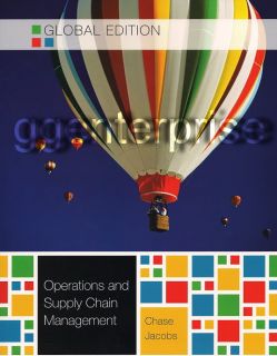 Operations and Supply Chain Management 13th Edition New 0073525227 