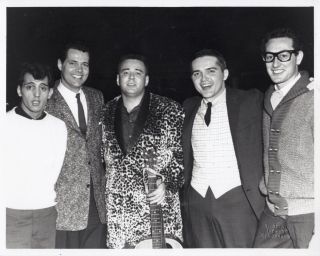 Buddy Holly, Ritchie Valens, Big Bopper Jan 24, 1959 portfolio of 16 