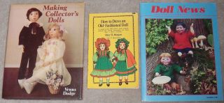 Books Making Collectors Dolls How to Dress An Old Fashioned Doll 