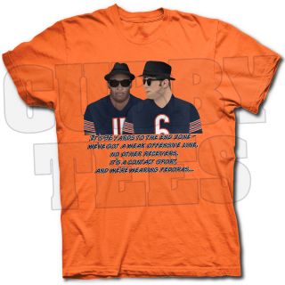 Jay Cutler Brandon Marshall Bears T Shirt Chicago Blues Brothers 