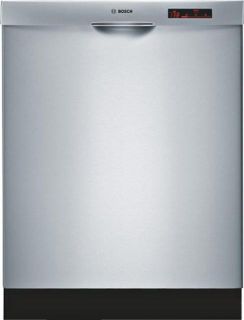 Bosch SHE68R55UC 24 Dishwasher Stainless Steel