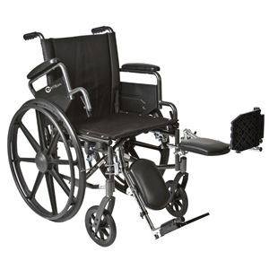 Roscoe K41816DHFBEL K4 18 Wheelchair w Flip Desk Arms