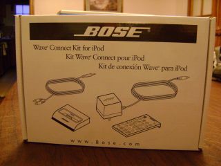 Bose Wave Connect Kit for iPod iPhone Docking Station Remote Control 