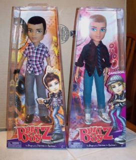 Bratz Boyz Boy Doll Set 2 Dolls Cameron and Dylan NIP  