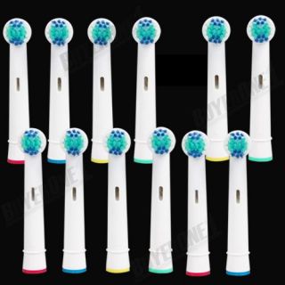 12 Toothbrush Heads for Oral B Vitality Precision Clean