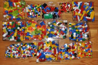 1600 NEW LEGO Bricks Blocks Pieces MIXED COLORS SIZES BULK LOT NEW 