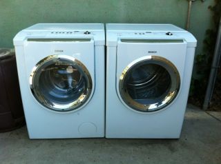BOSCH WASHER Style # WFMC5301UC AND electric DRYER Set