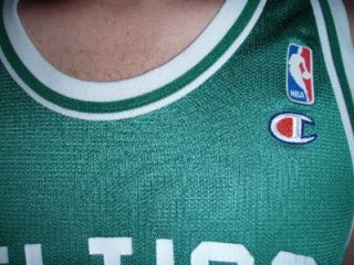 Eric Montross Boston Celtics Vtg NBA 48 Champion Basketball Jersey Tar 