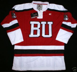 Boston University BU College Hockey Jersey Colosseum XL