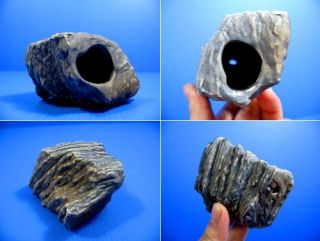 MF Cichlid Stone Ceramic Aquarium Rock Cave Decor F923D