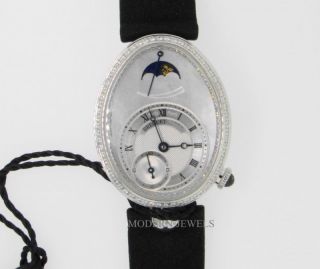 Breguet Reine de Naples 18K Ladies Diamond Watch 8908BB