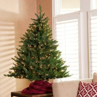 Classic Tabletop Pre Lit Christmas Tree 4 5 ft Free Expedite Shiping 