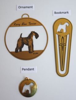  Kerry Blue Terrier Brass Collectibles