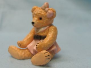 girl teddy bear trinket box phb midwest ret nib