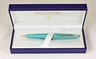 Waterman Carene Ballpoint Pen Lagoon Blue New UK Seller