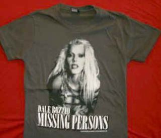 Brand new licensed Missing Persons   Dale Bozzio babydoll t shirt in 
