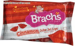 HUGE Bag of Brachs Cinnamon Jube Jel Lips 16oz Gumdrop Candy