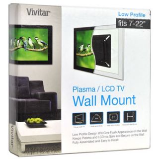 Vivitar LWM 26 7 22 Wall Mount Bracket for LCD Flat Panel Monitor TV 