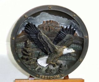 Bradford Exchange Spirit of Freedom Eagle Plate 1 1993