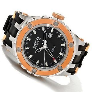 Invicta Reserve Mens Specialty Subaqua GMT Watch w 8 Slot Dive Case 