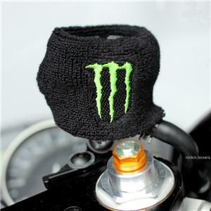Monster Brake Reservoir Sock Cover GSXR CBR 600RR 750 1000RR zx6r 