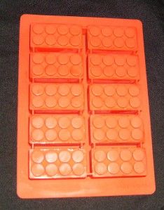   Minifigure Silicone Cake Pan Mould Ice Tray Lot Set Minifig