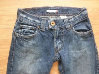 Levis Jeans Juniors SIZE 1 Bootcut Medium Dark Wash 100% Cotton 