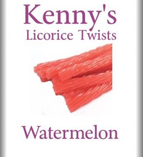 Kennys Watermelon Licorice Twists Assorted Weights