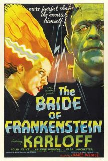 The Bride of Frankenstein 27 x 40 Movie Poster C