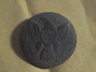 Nice Dug Civil War Eagle Button Found Brandy Station VA