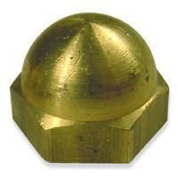  Brass Acorn Cap Hex Nut 25 10 32