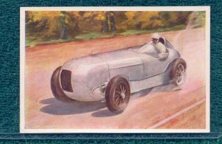 1932 Sanella Margarine Manfred Brauchitsch Mercedes Vintage Racing 
