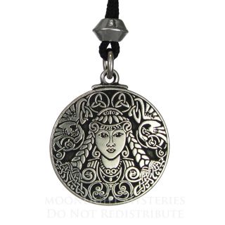 Brigid Celtic Goddess Jewelry Necklace Pendant Brigit Brighid