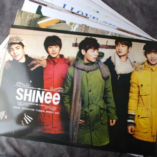 Pop SHINee 12POSTERS Collection Bromide 2012 New 12pcs