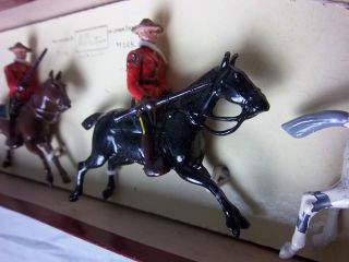 Britains Set 1349 The Royal Canadian Mounted Police Regiments of All 