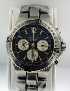 breitling hercules chronograph 45mm stainless watch