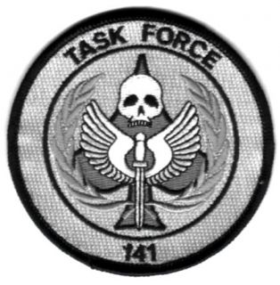 Call of Duty Ecusson Brodé Task Force 141 Neuf Gaming