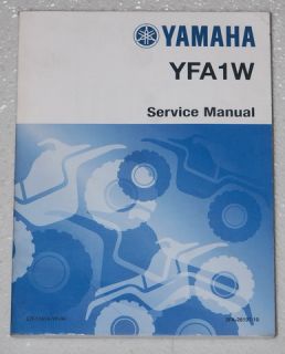 1989 2000 Yamaha Breeze 125 ATV (YFA1)  Factory Service Manual