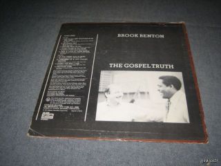 Brook Benton The Gospel Truth Cover Only
