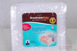 Breathablebaby Breathable Mesh Liner for Portable and Cradle Cribs 