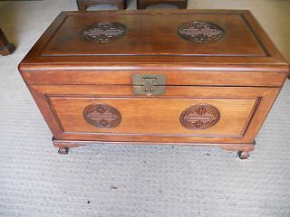 CEDAR LINE LARGE CHEST WITH TRAY 40Wx23H FROM SINGAPORE PICK UP O. C 