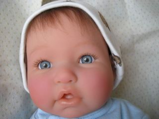   Berenguer Sweet Baby Boy Doll Brenton Blue Eyes Angel Face