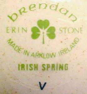 Pretty Irish Spring Salad Plate Brendan Ireland T1032