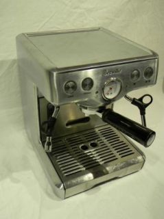 Breville BES820XL Die Cast 15 Bar Programmable Espresso Machine as Is 