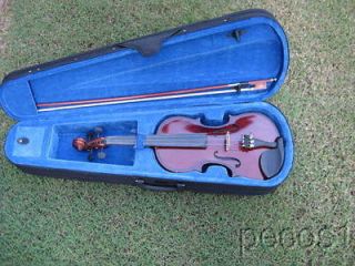 BEAUTIFUL 4/4 ROTHENBURG VIOLIN CHOCOLATE FINISH COMES WITH CASE AND 